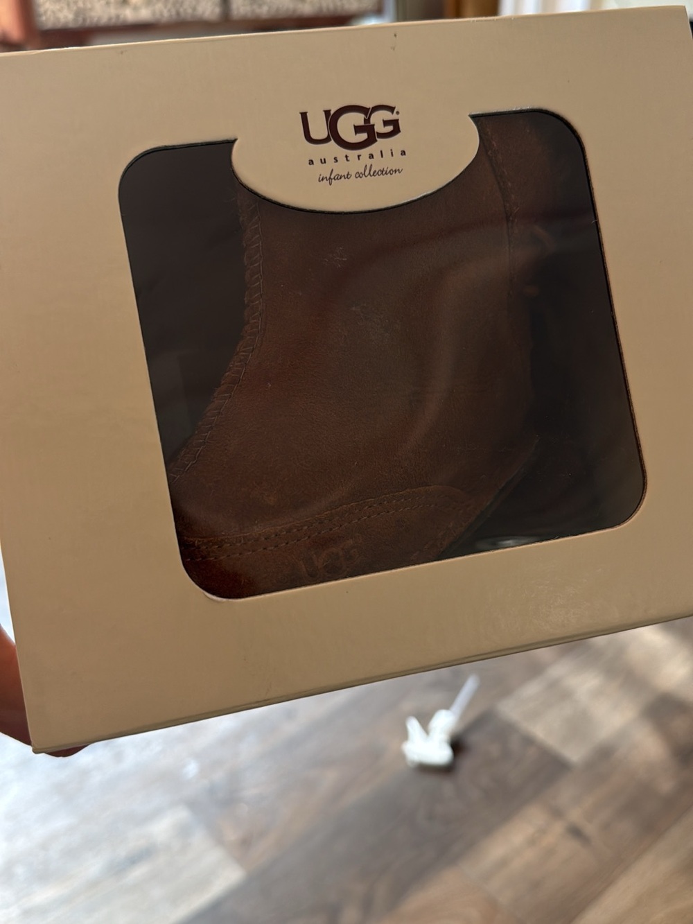 UGG Infant Chestnut Suede Boot